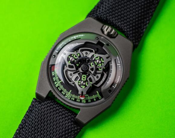 Replica Urwerk UR-100 GUNMETAL SPACETIME EX-DEMONSTRATION Watch